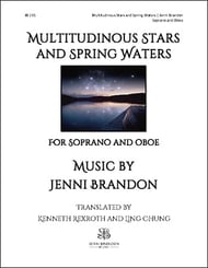 Multitudinous Stars and Spring Waters Duet for Oboe and Soprano Voice cover Thumbnail